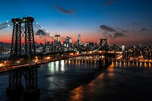 Arrivée New York